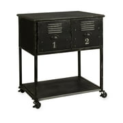 Alastor 2-Drawer Rolling Cart Table