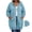 Light Blue, variant on Enjoytime Oversized Hoodies for Women Long Sleeve Solid Zip Up Sweatshirt Fall Fashion Loose Long Hoodie Jackets