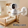 thumbnail image 2 of Camera Bracket with 180° Rotation And Telescopic Adjustment Mount No Drilling Installation Strong Load-Bearing Camera Stand for Home, 2 of 8