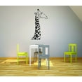 thumbnail image 1 of Wall Decal : Giraffe Animal Kids Boy Girl Daycare Preschool Classroom Decor 12x18 Inches, 1 of 1
