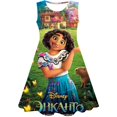 thumbnail image 1 of Disfraz de Encanto de Disney para niñas, vestido de princesa, disfraz de Isabela Mirabel, Carnaval, fiesta de cumpleaños y Navidad, 1 of 4