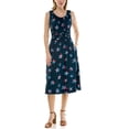 thumbnail image 4 of Nicole Miller Women's Midi Tank Dress sizes,S-XL, 4 of 8