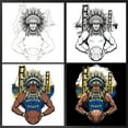 thumbnail image 3 of Game Garment Basketball Team Fan Sports Crewneck Short Sleeve Mens T Shirts - Basketball Graphic Tees Men - Golden State Black XS-3XL, 3 of 5