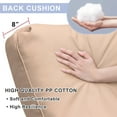 thumbnail image 3 of JP Outdoor Replacement Cushion for Indoor or Outdoor Adirondack or Rocking Chairs,Removable Washable Cover,Good Firmness,Water Repellent,Khaki, 3 of 9