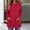 Red, variant on ZGRBOU Long Sleeve Tunic Tops for Women Crewneck Ribbed Knit Sweater Fall Casual Loose Fit Pullover Shirts with Pockets
