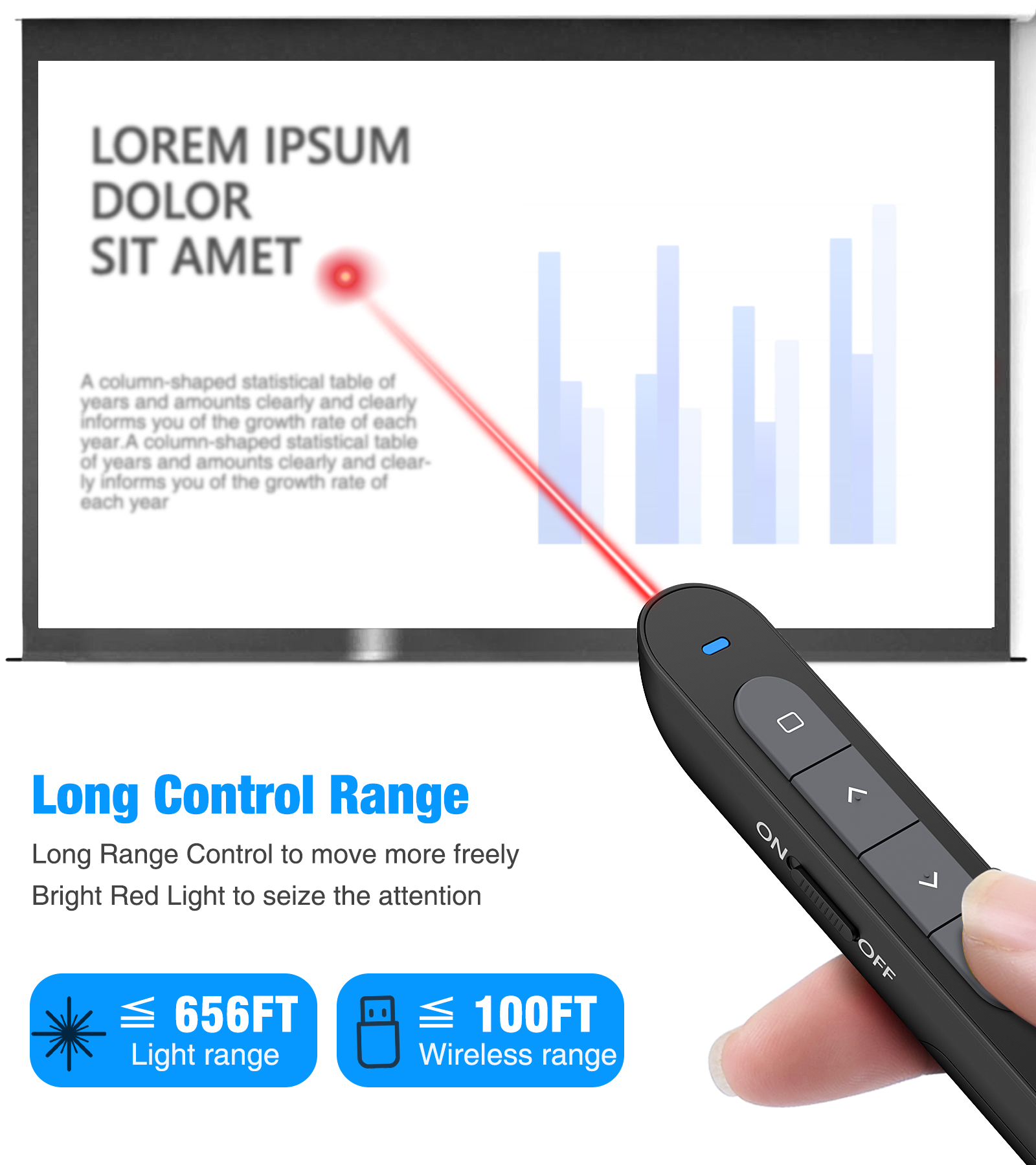 DinoFire Presentation Click for Bluetooth RF 2.4GHz Nepal Ubuy