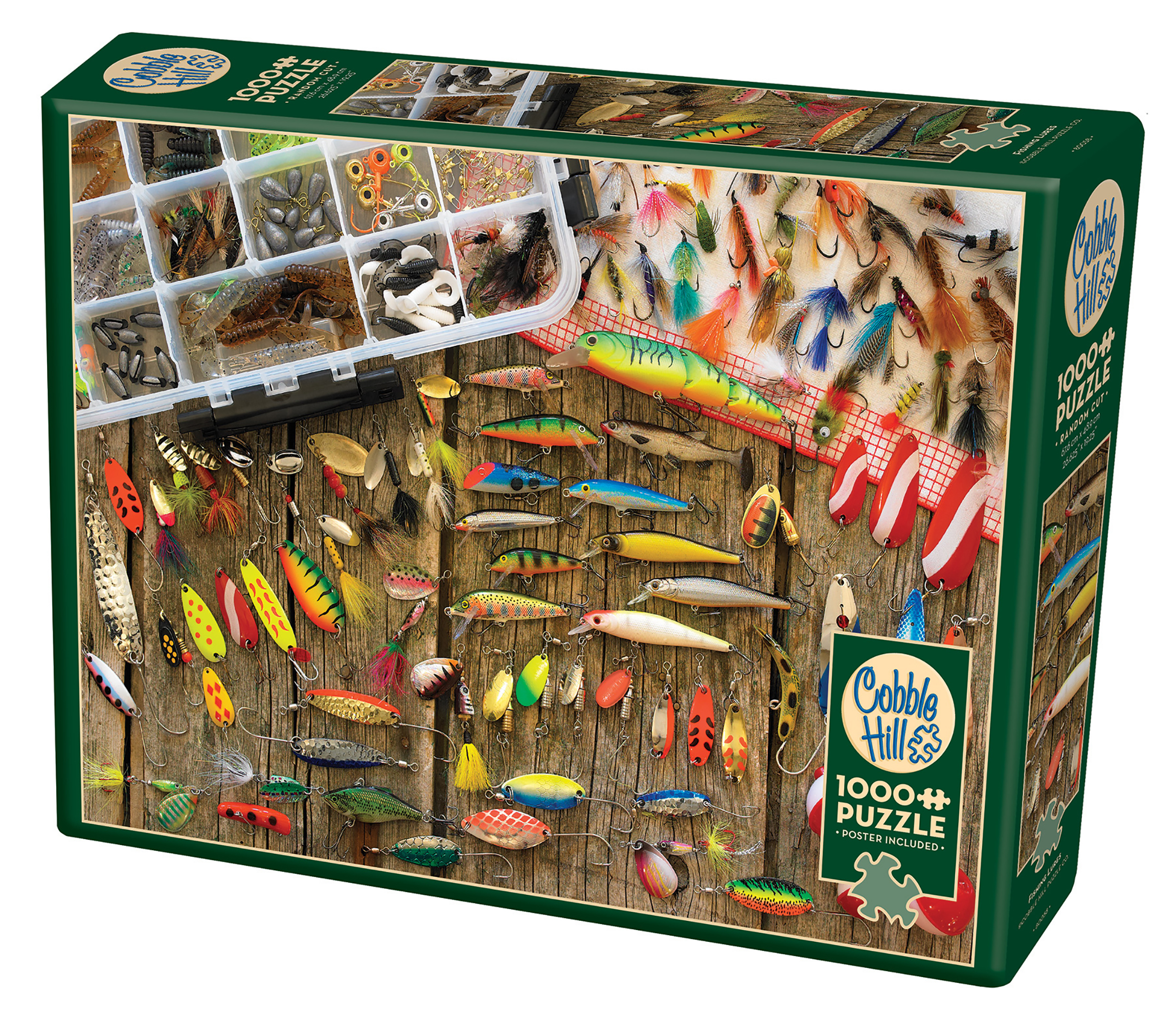 Bait Shop Springbok 1000 PC Puzzle Fishing Gear for sale online