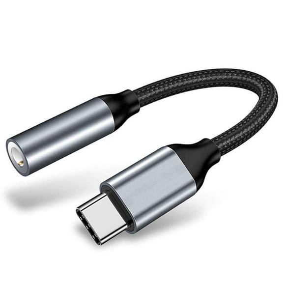 Maoww USB C to 3.5mm Adaptateur Jack Casque Type C to 3.5mm Adaptateur Auxiliaire