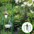 thumbnail image 7 of YANZ Bird Feeder Pole, Premium Bird Feeder Stand Outside,Bird Feeding Station Outdoors, 72.8" Tall A Multi Feeder Hanging Kit, Bird Bath for Wild Birds, with Five-Prong Base, 7 of 7