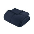 thumbnail image 3 of Mainstays Full/Queen Comforter, Down Alternative, All-Season, Navy, 3 of 5