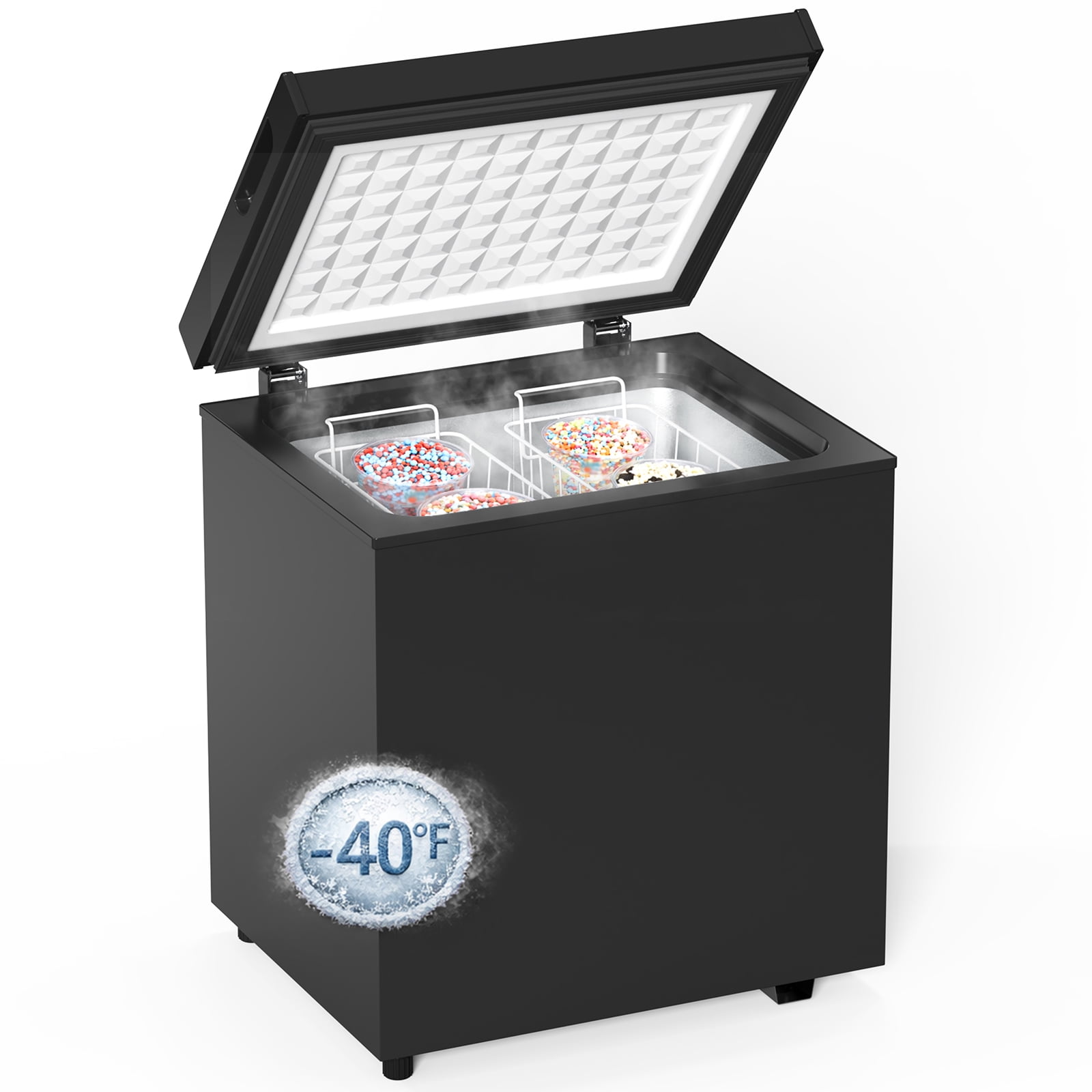 Northair -40°F Low Temperature Chest Freezer - 1.8 Cu Ft for Specialty Ice Cream, Match Day Parties, Home Bar & Garage