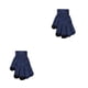 thumbnail image 4 of Jumpingount Guantes de punto, accesorios de ropa para adultos a la moda, calentadores antideslizantes para manos para hombres y mujeres, guante de Azul 2piezas, 4 of 6