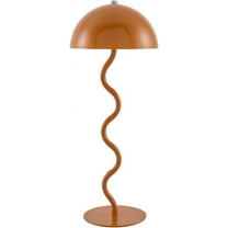 Livabliss Furnas Portable Table Lamp, 15-inch, Orange