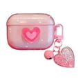 thumbnail image 3 of Estuche protector para auriculares Bluetooth 1/2/3Pro con diseño de cristal brillante y estilo simple, 3 of 4