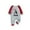 Red, variant on Onesie for Baby Boys and Girls Holiday Family Dinner Coordinated Outfit Memory Festive Season Picture Matching Loungewear Celebration Set Easy Care Machine Washable Essential