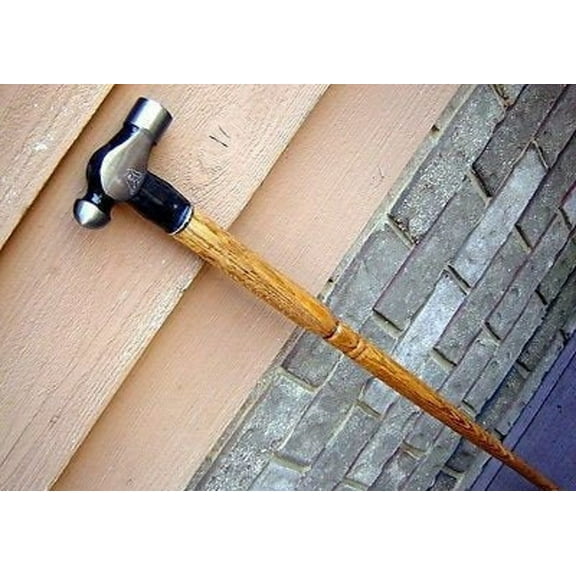 Premium Walking Stick Beautiful Antique Plated Solid Hammer Handle Walking Canes & Crutches Buffed Polished Cane for Men & Women