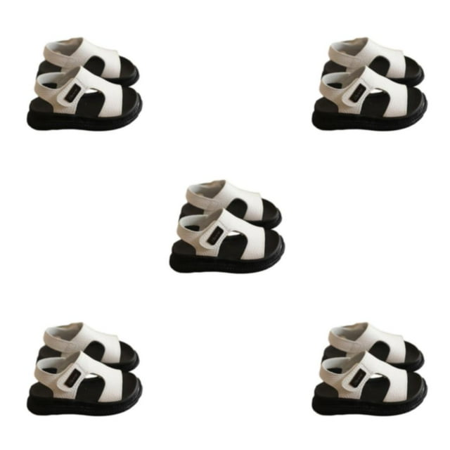 maskred Comfortable Boys And Children Sandals Summer Breathable Easy Kids white 27 5Set