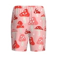 thumbnail image 5 of Naloa Cute Mushroom1 Men's Short Pajama Pants, Lounge Comfort Shorts with Elasticized Waistband and Side Pockets - 3X-Large, 5 of 9