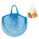 thumbnail image 1 of Uxcell 1-Pack Bolsa de Malla de Algodón, Bolsas de Compras Reutilizables y Lavables [Azul, Asa Corta], 1 of 1