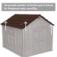 thumbnail image 4 of Casa Para Perro Q Perrón Raza Chica Techo Café Con Puerta, 4 of 6