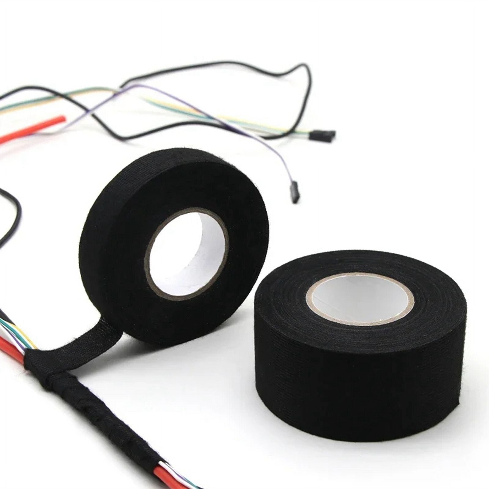 HOT Heat Resistants Adhesive Tape Fabric for Automotive Cable Harness Electrical Thermal 25mmx15m