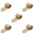 thumbnail image 1 of Kearding 1 rollo de cintas de yute, accesorios decorativos prácticos para ropa, manualidades DIY bonitas, cinta para ropa, Color verdadero Color verdadero 6*200cm 5Conjunto, 1 of 6