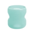 thumbnail image 1 of Dr. Brown's Natural Flow Options+ Glass Baby Bottle Silicone Wide-Neck Sleeve 5oz Mint Green, 1 of 3