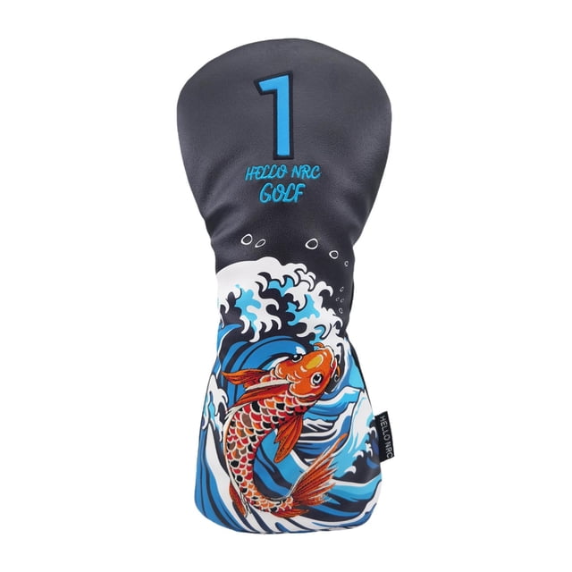 fastboy Golf Wood Headcover Wear Resistant Waterproof Protective UT Sleeve Scratchproof white black DR