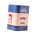 thumbnail image 1 of Contenedor para desechar cuchillas de afeitar, banco de almacenamiento, práctico para hombres, fácil acceso, para viajes, personal Patrón de barba azul, 1 of 9