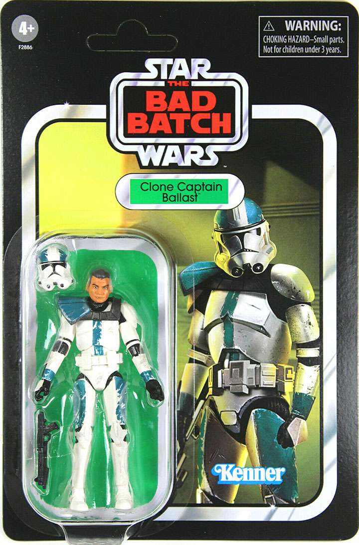 Star Wars Vintage Collection Clone Captain Ballast Action Figure