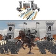 thumbnail image 4 of Milaget Military Toy DIY Toys Development Castle Model Playset Vehicles Building Plastic, 4 of 9