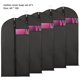 thumbnail image 2 of SHAOSZC - 5 bolsas duraderas para colgar ropa con ventana, portátiles, para proteger trajes, camisas, vestidos, abrigos, organizadores domésticos para dormitorio, armario, dormitorio, 2 of 5