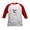 Red/White, variant on CafePress - Whispering Moon Fairy Kids Baseball Jersey - Kids Cotton Baseball Jersey, 3/4 Sleeve Shirt