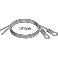 thumbnail image 2 of Prime Line Products GD52100 1/8" Extension Spring Cable Set, 2 of 2