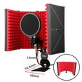 thumbnail image 3 of serony Foldable Metal Mic Isolation Shield for Microphone Recording Equipment, 3 of 9