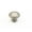 Antique Nickel, variant on Schaub And Company 711-SB Baroque 1-1/4" Solid Brass Traditional Mushroom Ringed Cabinet