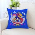 thumbnail image 3 of Funda de cojín para sofá de 50 x 50 cm, diseño de dibujos animados de anime S-Sonic, funda de almohada personalizada con estampado para silla, respaldo de cintura, regalo de 40 x 40 cm, 3 of 5