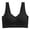 Black, variant on Women's Seamless Wireless V Neck Everyday Bra, JIANLAI Wide Strap Comfort Soft Full Coverage Sleep Bra
