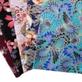 thumbnail image 3 of 20 piezas de tela japonesa de para manualidades de acolchado de patchwork, bolsos, ropa , almohadas, mantel, cheongsam, chino Han, 3 of 9