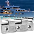 thumbnail image 4 of OKBYY Bisagra para Puerta de Barco - Acero Inoxidable 316 Rectangular 5 Piezas Bisagra de 6 Orificios para Puerta de Armario de yate de Barco, 4 of 5