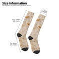 thumbnail image 2 of Logiee Tortilla Print Gift Stocking Stuffers,Adult Stockings,Novelty Socks,Funny Socks Birthday Running Walking Sleeping, 2 of 6