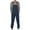 Dark Blue, variant on Wyobmus Mens Bib Denim Overalls Soild Zipper Boot Cut Trousers Casual Slim Fit Adjustable Straps Jumpsuit,S-3Xl Dark Blue