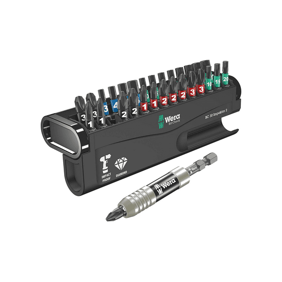 Wera 057697 Bit-Check 30 Impaktor 2, 30 Pieces