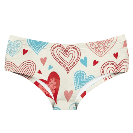 Fulorrnie Underwear for Women Breathable Hiphuggers Seamless Comfort Panties Cute Waistband Bikini Stretchable Panty  Beige  XXL