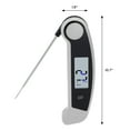 thumbnail image 6 of Digital Meat Thermometer, Instant Read Foldable Food Thermometer, Waterproof Cooking Thermometer for Home and Kitchen, Smoker Gray, 6 of 6