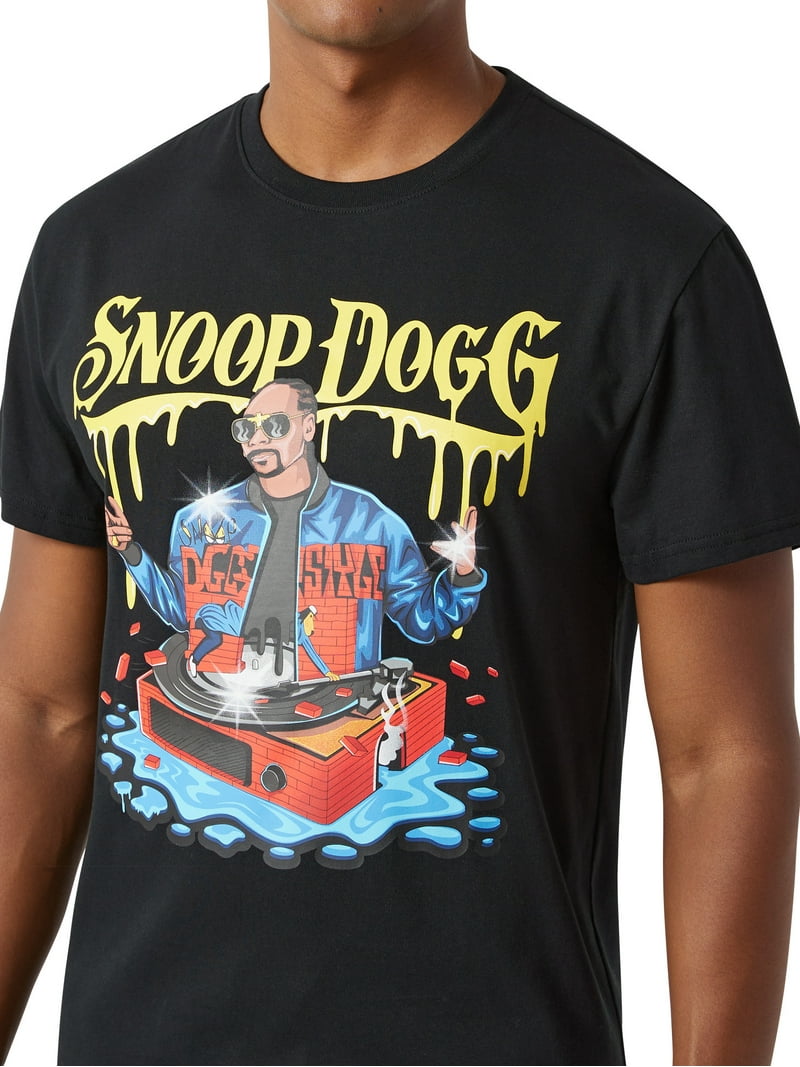 Dogg Supply by Snoop Dogg Men's & Big Men's Logo Drip Graphic T