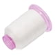 thumbnail image 5 of Hilos de bordar solubles en agua, 500 yardas, hilo blanco, hilo de viscosa soluble en agua, hilo de seguridad para ropa, suministros de costura y manualidades., 5 of 8