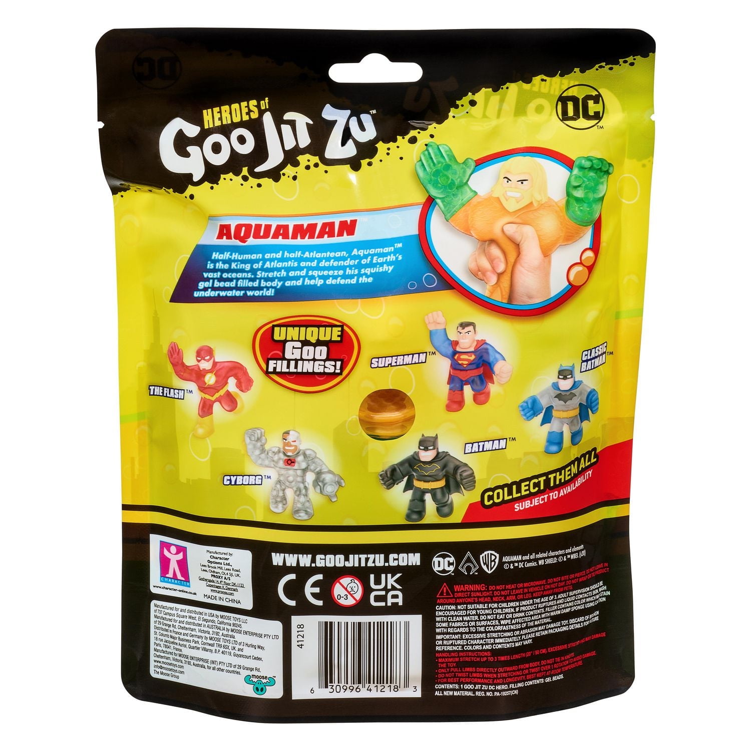Heroes of Goo Jit Zu DC Hero Pack - Aquaman