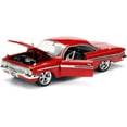 thumbnail image 3 of Jada Toys Fast & Furious 8 1:24 Diecast - Dom's Chevy Impala Vehicle , Red, 3 of 11