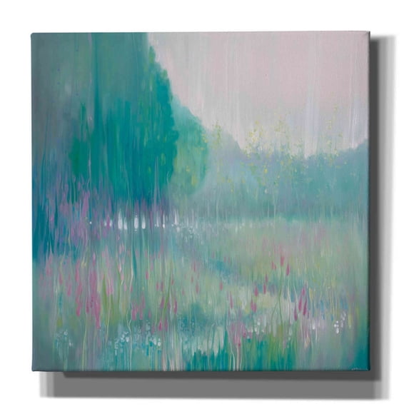 Epic Graffiti 'Ageless Meadow' by Gill Bustamante, Canvas Wall Art, 37"x37"